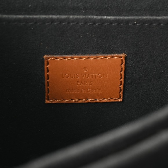 Louis Vuitton Reverse Dauphine MM Brown Shoulder Bag Back - Picture 13 of 15